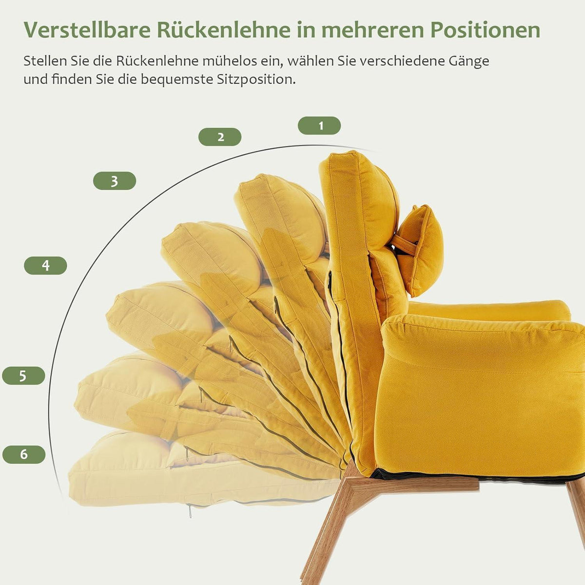 Relaxsessel mit Liegefunktion & Hocker – Bequemer Fernsehsessel
