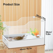 Aquarium für Wasserschildkröten 360° Panorama Acryltank