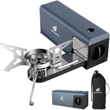 Odoland Campingkocher 3800W faltbar tragbar Butan-Kocher mit