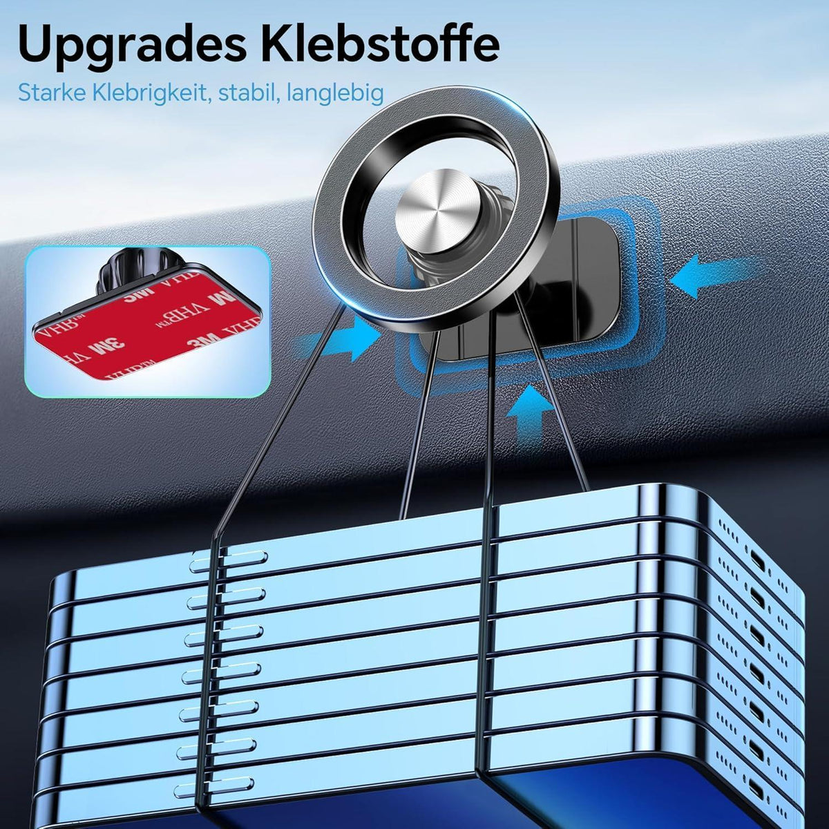 Magsafe Auto Halterung 360° Drehbar für iPhone 17 15