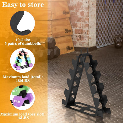 Hantelständer Rack Gewichtsorganisator Gym Fitnessstudio Training