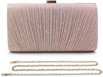 Glitzer Clutch Tasche Abendtasche Elegante HaDisney FacSeries沙ITEM