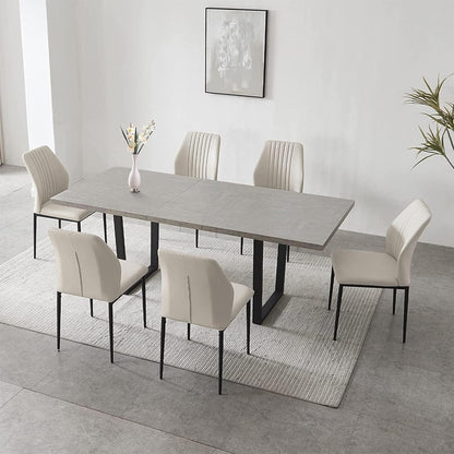 Ausziehbarer Esstisch für 6-8 Personen – Modern & Platzsparend