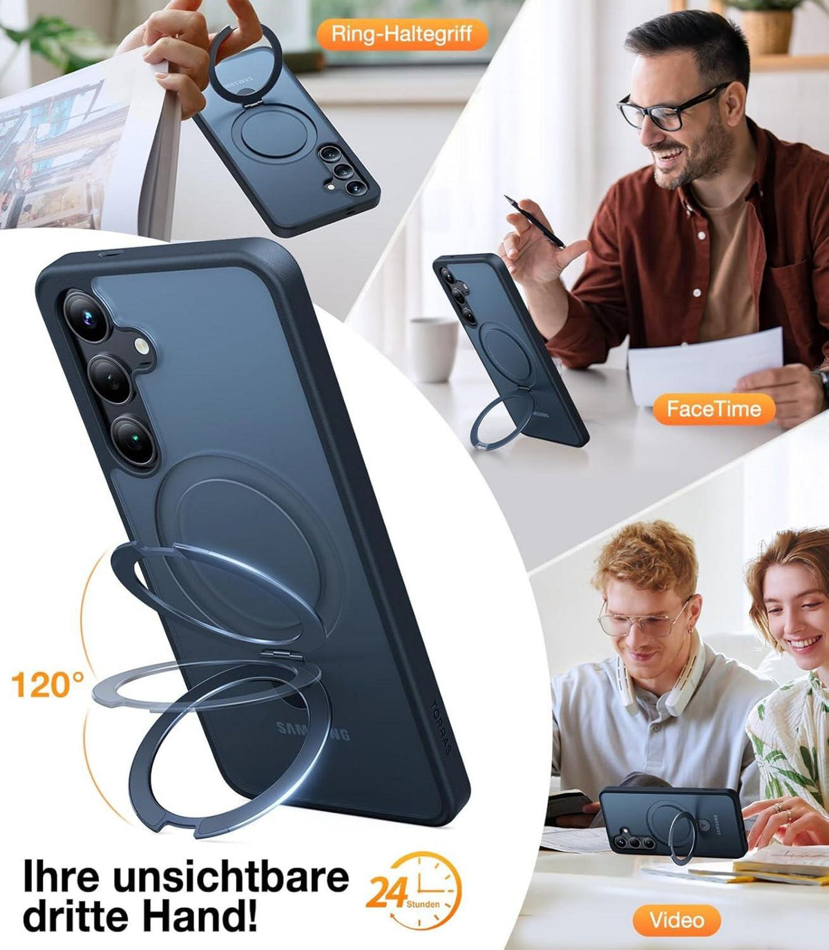 Samsung Galaxy S24 Hülle 5G MagSafe Militär Schutz Stoßfest