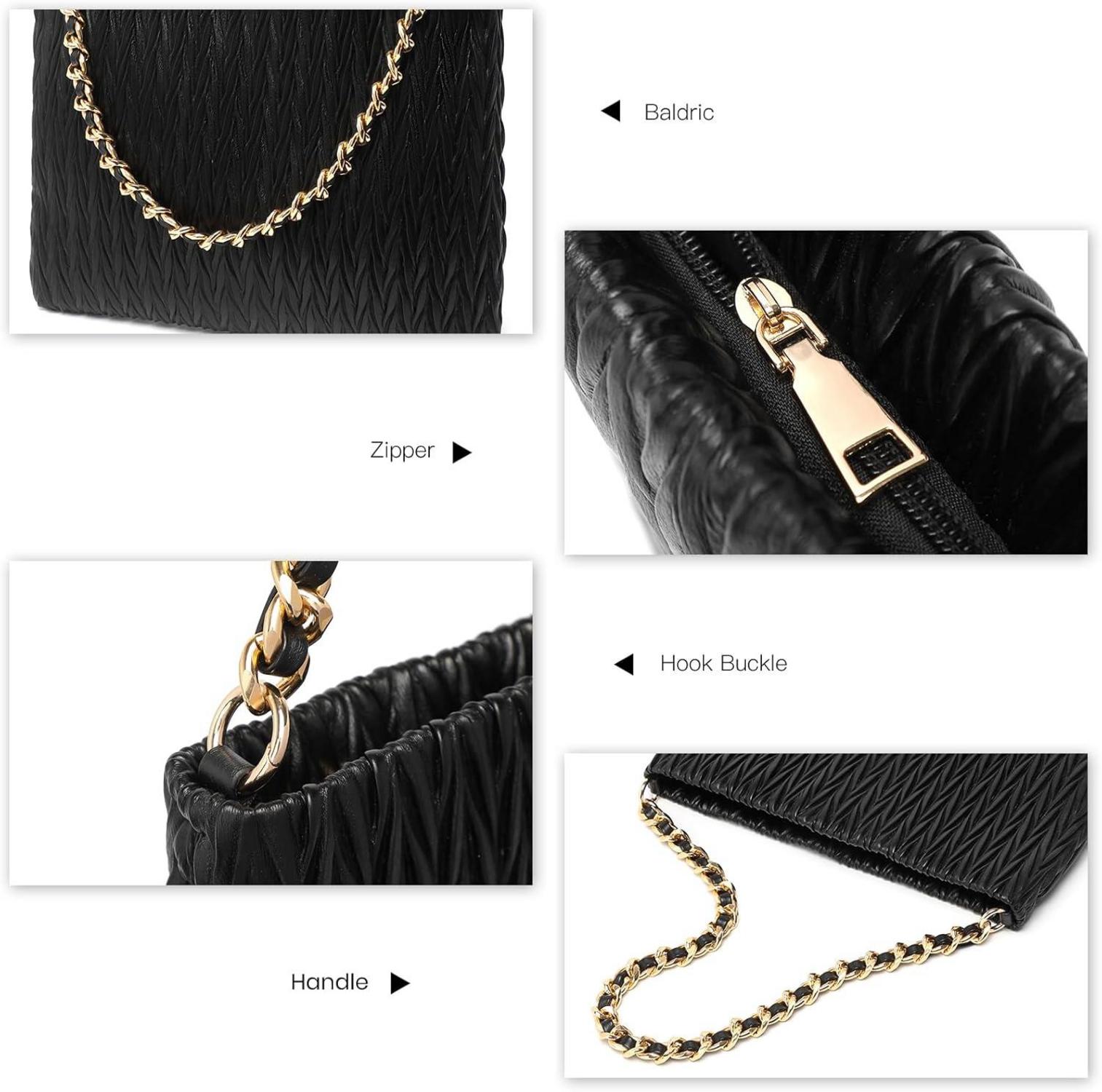Damen Handtasche Schultertasche PU-Leder Shopper Umhängetasche