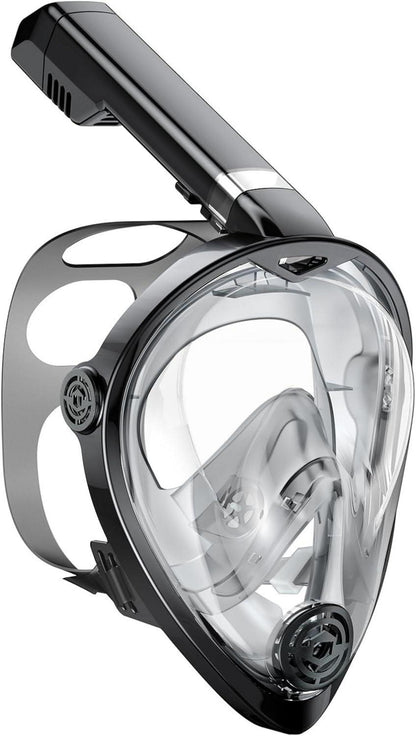 Schnorchelmaske Tauchmaske Vollgesichtsmaske Faltbar Anti-Fog