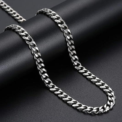 Herren Panzerkette Edelstahl Silberkette Jahrestag Geschenk 3,5/5/6mm