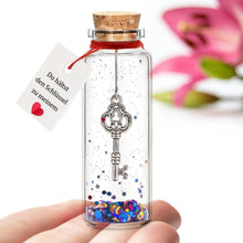 Liebesgeschenk für Paare - Tragbare romantische Flasche mit