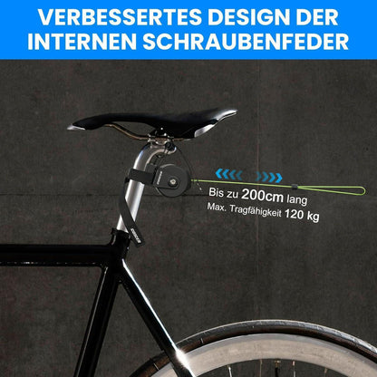 Coicer Fahrrad Abschleppseil Kinder 2M Traktionsseil Green