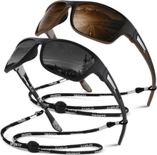 Polarisierte Sportsonnenbrille UV400-Schutz Cat 3 Unzerbrechlich