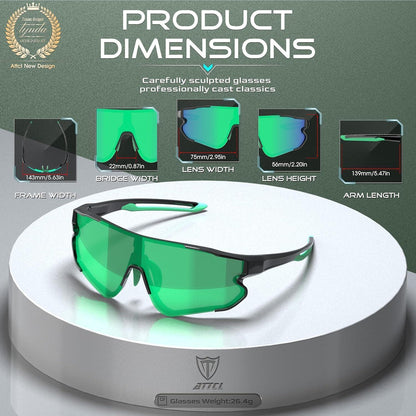 ATTCL XQ548 Baseball-Sonnenbrille für Kinder Sport UV400