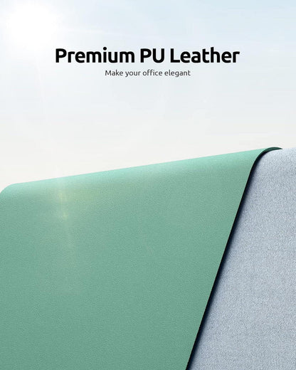 Premium Leder Schreibtischunterlage XXL 60x35cm Mauspad