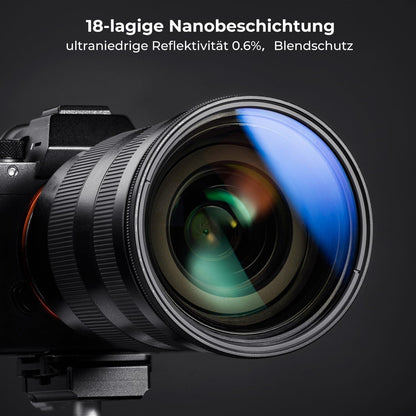 82mm Nano-K Serie ND Filter Variabler Graufilter ND2-32