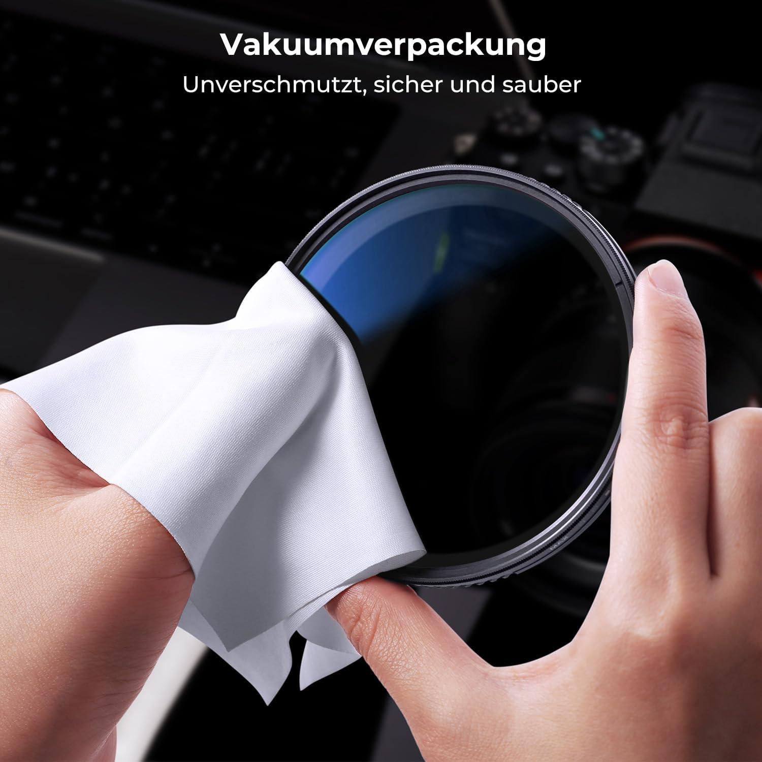 67mm variabler ND Filter ND2-32 Graufilter 1-5 Blendenstufen Nano-K Concept