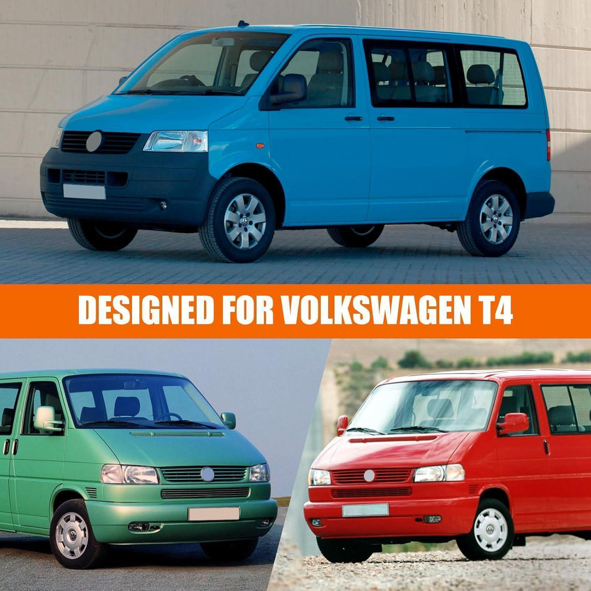 Auto Abdeckung VW Transporter T4 1995-2004, Wasserfest & Schutz