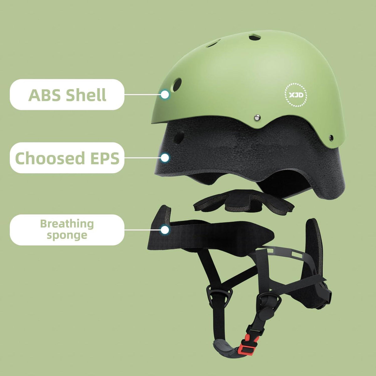 XJD Kinder Jugend Fahrradhelm CE-Zertifizierung Multisport
