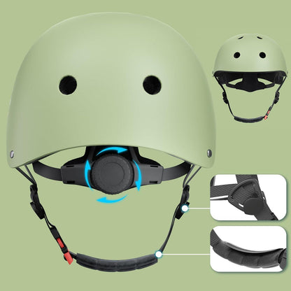 Kinder Fahrradhelm Multisport CE-Zertifizierung mintgrün 48-54 cm