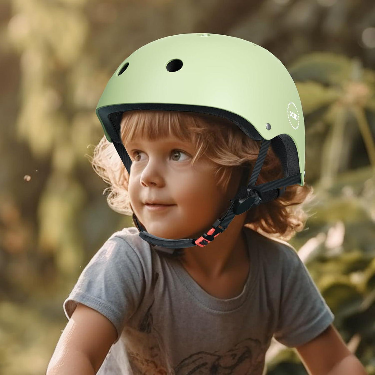 XJD Kinder Jugend Fahrradhelm Multisport 48-54 cm Mintgrün CE-zertifiziert