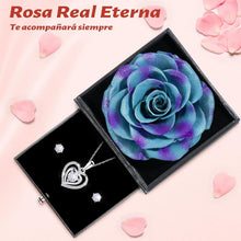 Ewige Rose Halskette Handgemacht Geschenk Frauen Weihnachten