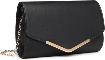Damen Elegant Abendtasche Umschlag Clutch für Hochzeit Party prom
