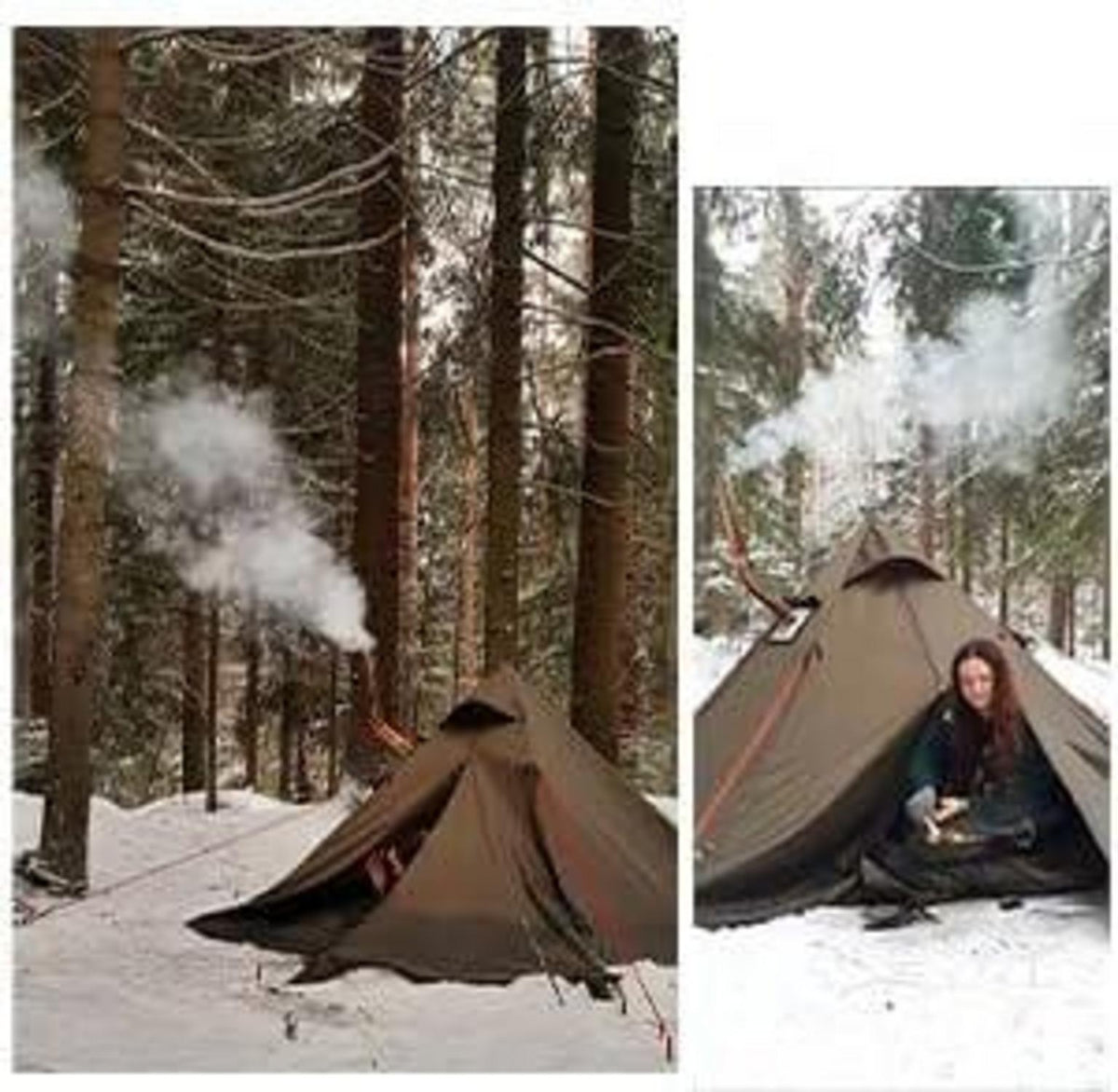 Top Lander Tipi Zelt 1 Person Zelt Mosquito Net