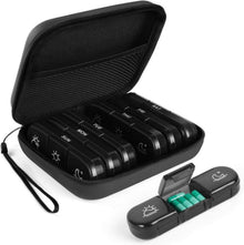 ACWOO Tablettenbox 7 Tage BPA frei 3 Fächer, handlich