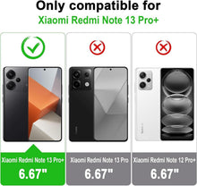 AROYI Xiaomi Redmi Note 13 Pro+ 5G Hülle Kameraschutz Grün
