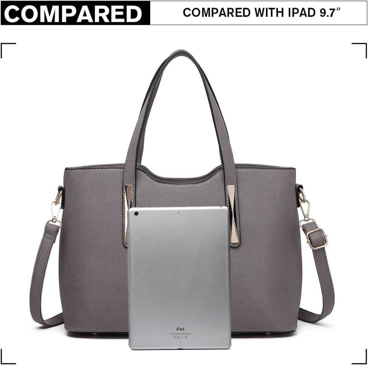 Moderne Miss Lulu Damen Handtasche Set