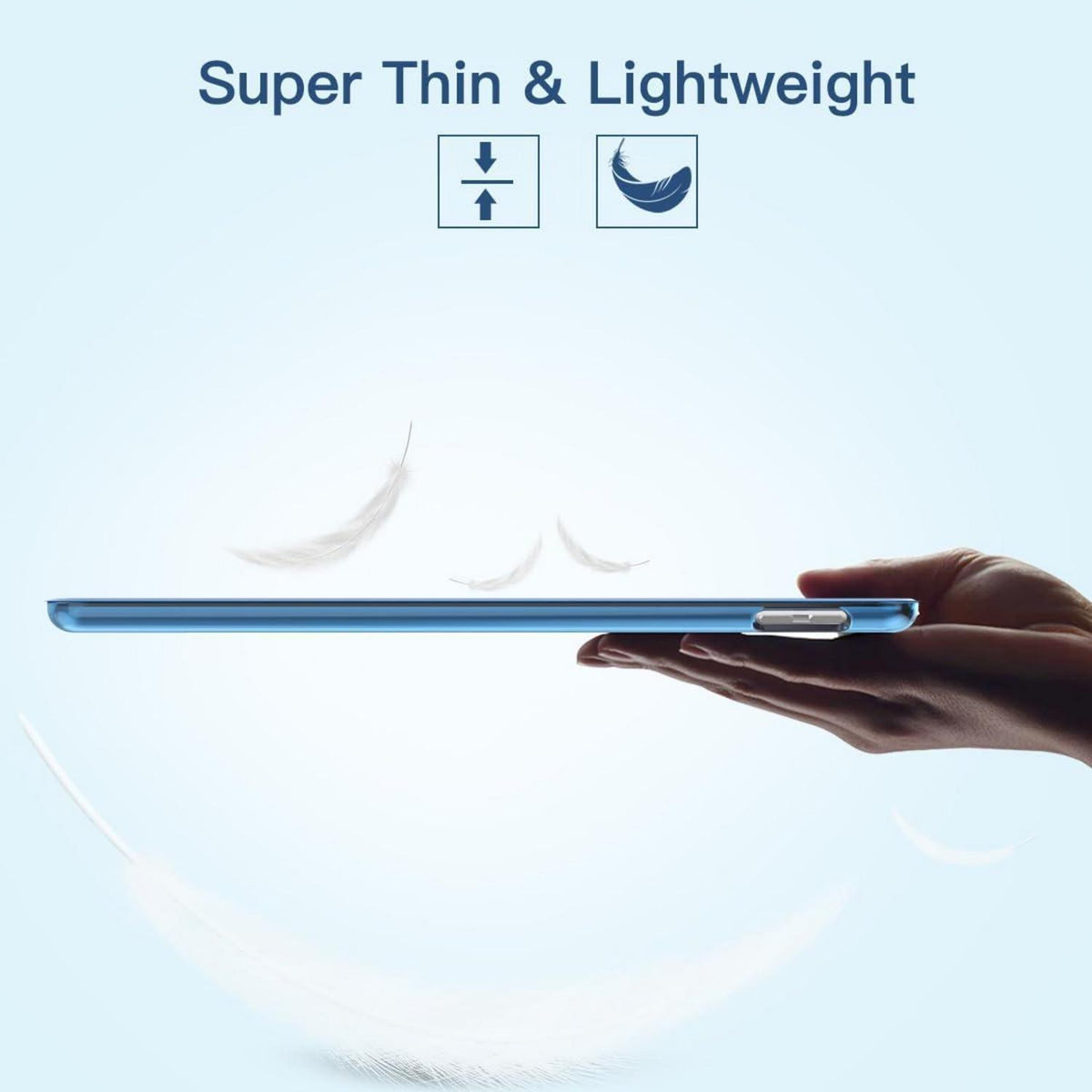 Schutzhülle iPad 9./8./7. Gen Smart Cover Enzianblau 10,2 Zoll