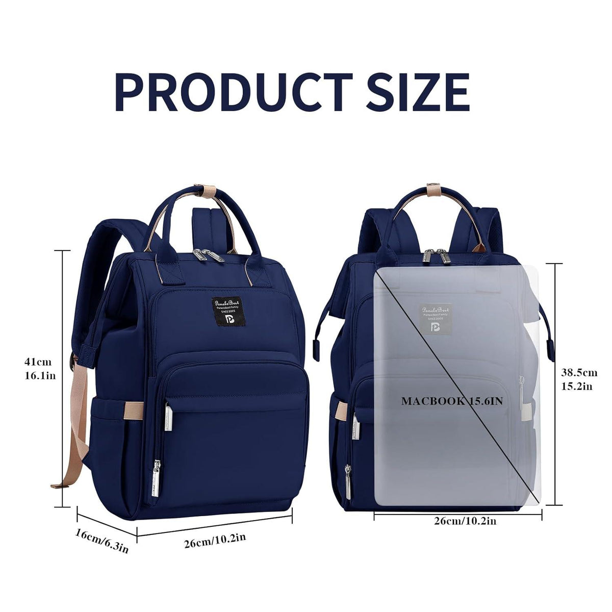 Baby Wickelrucksack Wasserdicht Große Kapazität Rucksack Wickeltasche