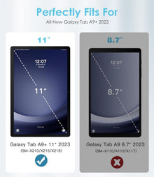 TiMOVO Drehbare Hülle für Samsung Galaxy Tab A9+/A9 Plus 11