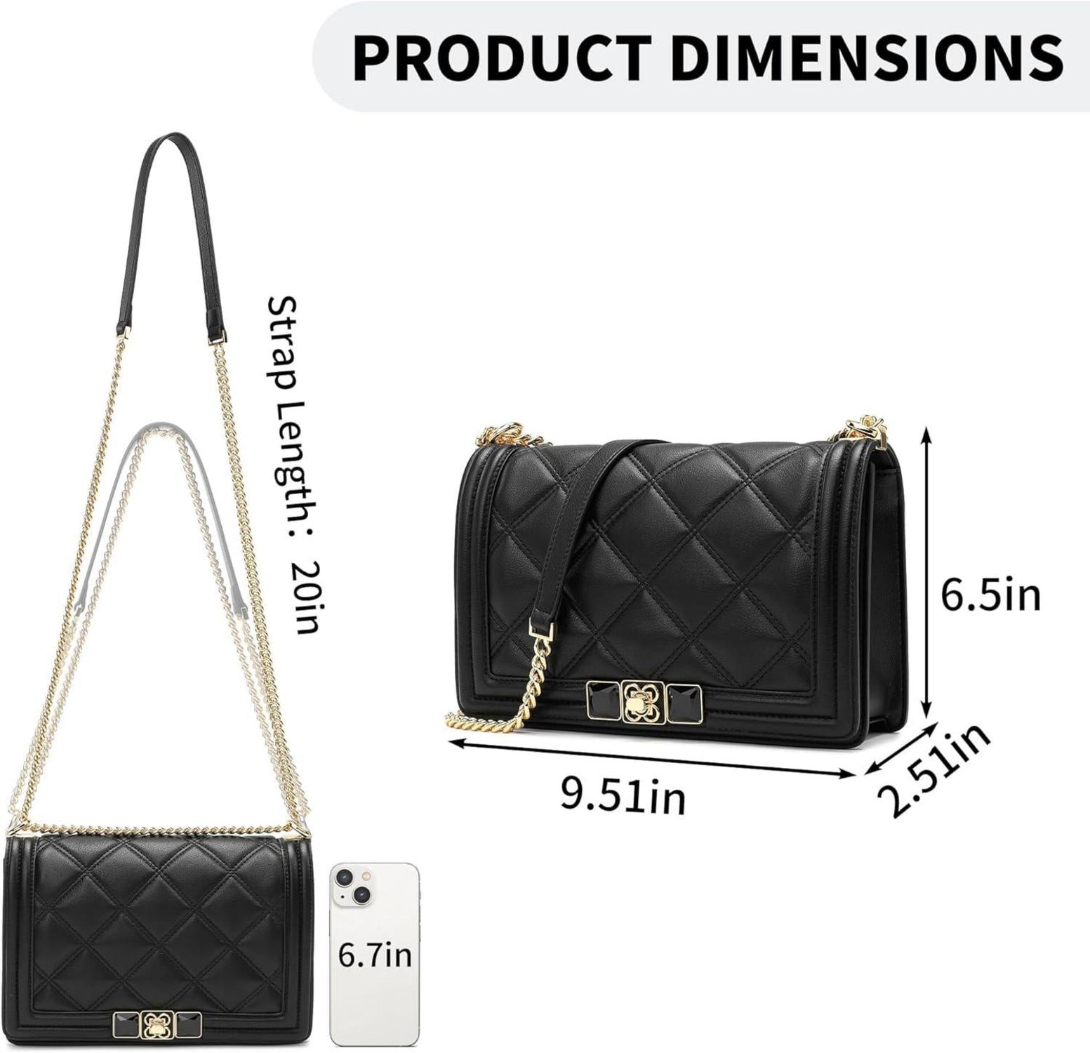 Umhängetasche Damen Crossbody Bag Leder Schultertasche verstellbarer