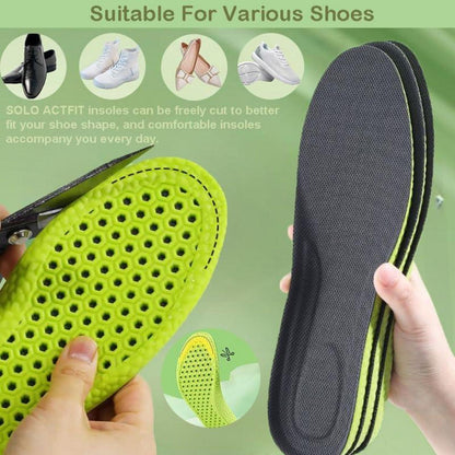 Memory Foam Einlegesohlen Herren Damen Sport Schuheinlagen Orthopädisch