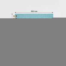 DIY Fotoalbum Hellblau 20,5x20,5 cm mit 40 Seiten