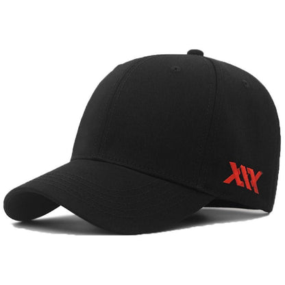 XXL Baseball Cap Herren Baumwolle Verstellbar – Schwarz