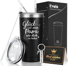 Thermobecher 600ml Vatertagsgeschenk Weihnachtsgeschenk Papa