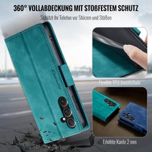 Samsung Galaxy S24 5G Hülle Klappbar PU Lederhülle RFID