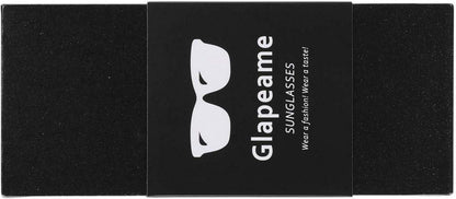 Polarisierte Sonnenbrille Schwarz UV400 Retro Vintage Sportbrille Unisex