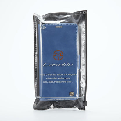 Handyhülle Samsung Galaxy S24 Ultra 5G Klapphülle PU Leder RFID Blau