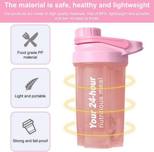 Protein Shaker 600ML Eiweiß Shaker Auslaufsicher BPA-frei