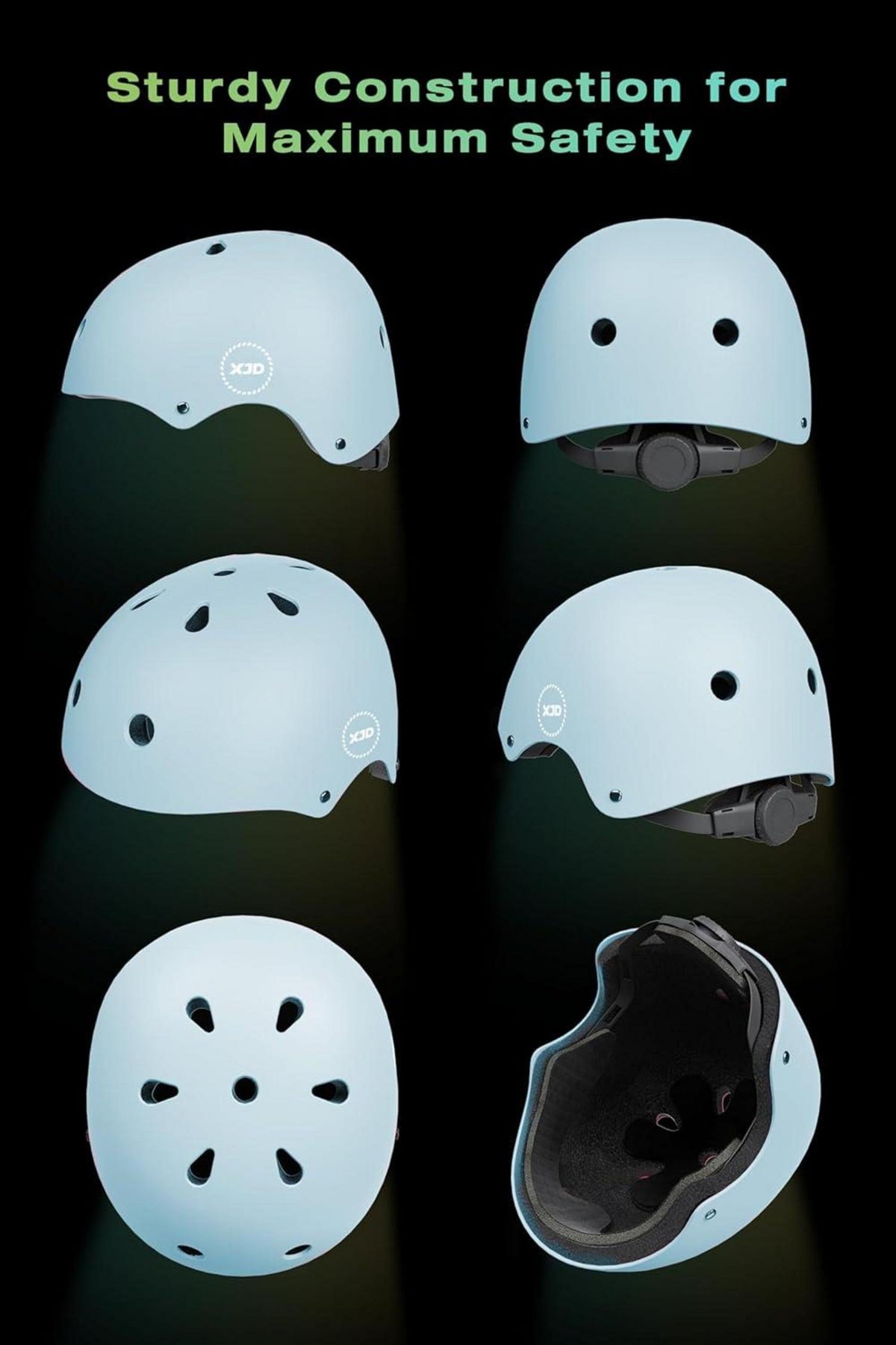Fahrradhelm Kinder Jugend Multisport Skateroller 3-13 J. M