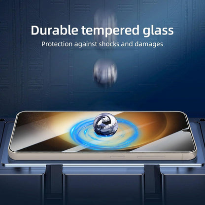 Panzer Schutz Glas Samsung Galaxy S24 Displayschutzfolie 3 Stück 6,2 Zoll