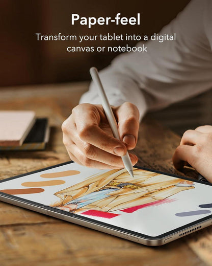 Schutzfolie für iPad Pro 13 Zoll 2024, Papier-Feel, dünn, reaktionsschnell, 2