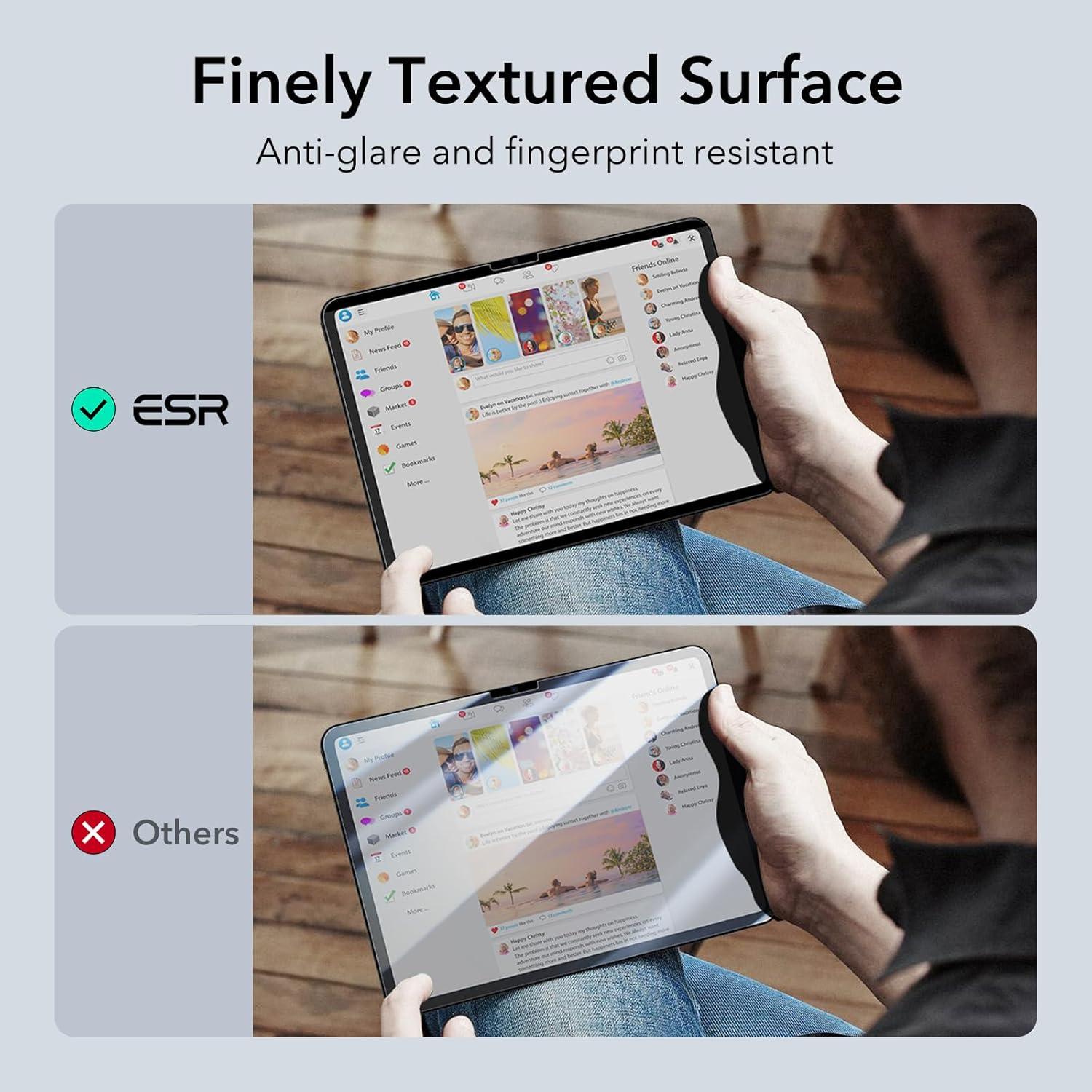 iPad Pro 11 Zoll 2024 Sichtschutzfolie 30 Grad Anti Spionage Magnetisch