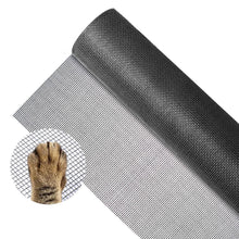 Fliegennetz Meterware 120x250cm – Fiberglas Insektenschutz Gewebe Schwarz