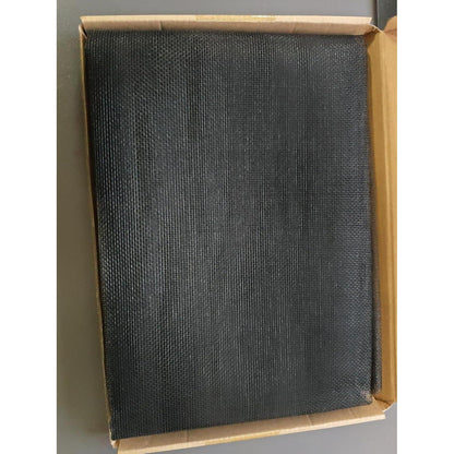 Fliegennetz Meterware 120x250cm – Fiberglas Insektenschutz Gewebe Schwarz