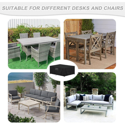 Gartenmöbel Abdeckung 210x140x80cm – Wasserdicht & Winterfest