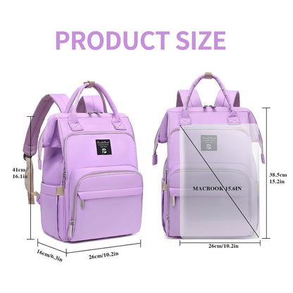 Baby Wickelrucksack mit Wickelunterlage und großer Kapazität
