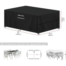 Gartenmöbel Abdeckung 160x90x75cm | Wasserdicht & UV-Schutz