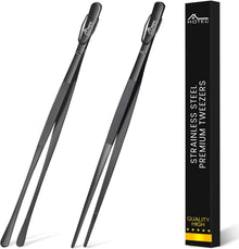 Kochpinzette Set 2 Stück 30,5 cm für Grillen und Backen